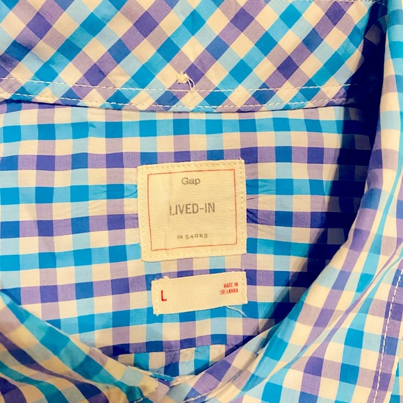 Men’s Gap Lived-In Dress Shirt - Picture 2 of 3